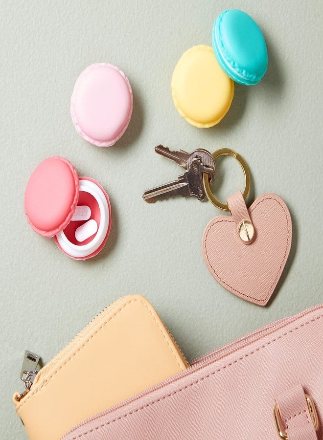 Juvale Macaron Pill Case - Macaron Jewelry Holder & Pill Box - Durable Mini Plastic Containers with Lids - 8 Colors, 1.7 in - Pack of 16 - Image 2